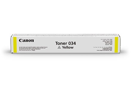 ~Brand New Original Canon 034 Yellow Toner Cartridge (9451B001)