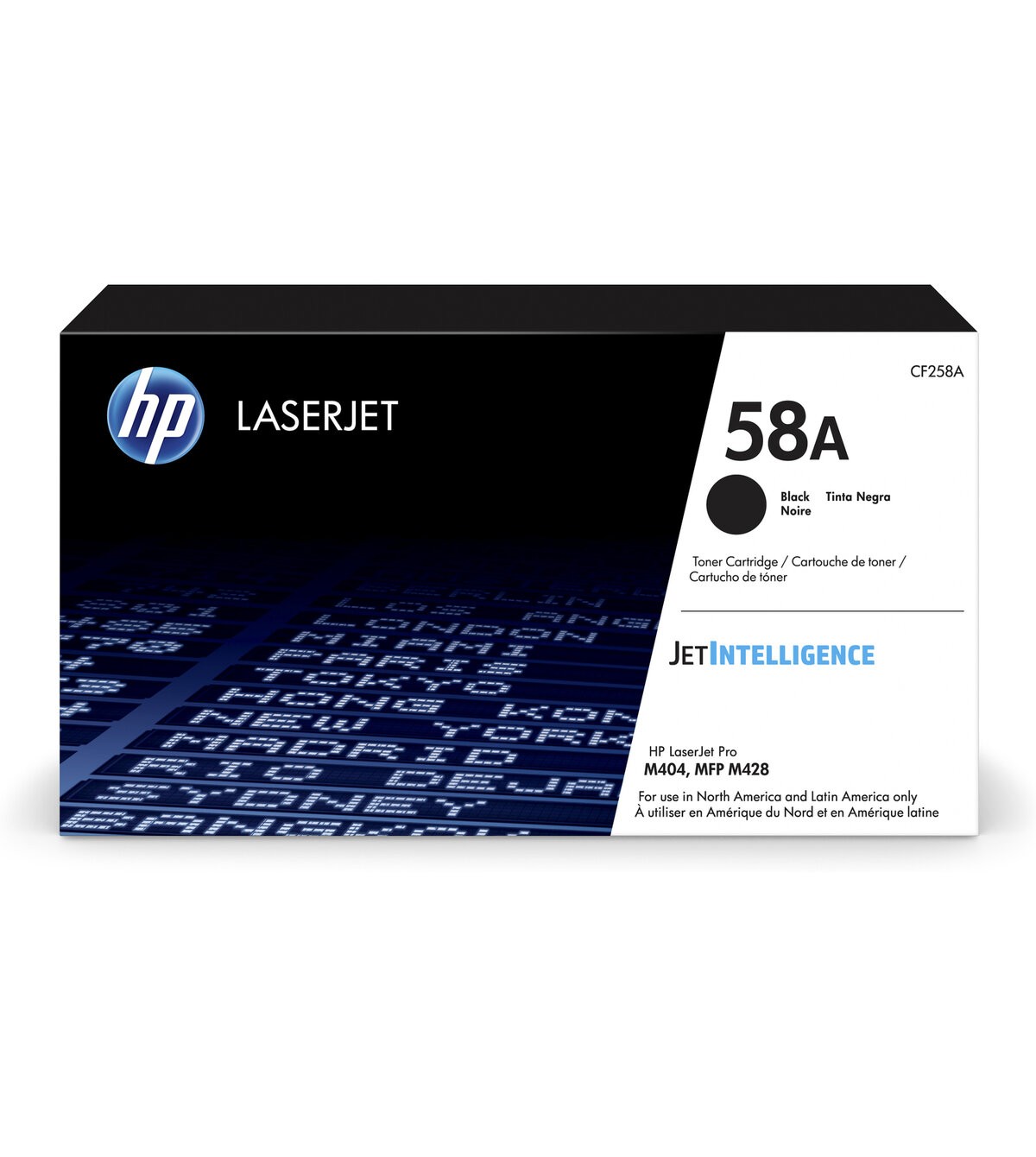 HP CF258A Black Laser Toner Cartridge