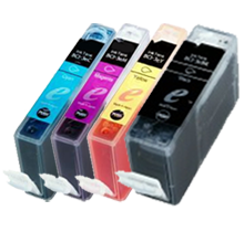 CANON BCI3e INK / INKJET Cartridges Set Black Cyan Yellow Magenta