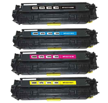 CANON CRG-118 Laser Toner Cartridge Set Black Cyan Magenta Yellow