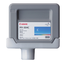 Brand New Original CANON PFI-304C INK / INKJET Cartridges Cyan