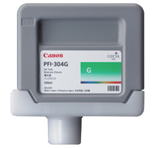 Brand New Original CANON PFI-304G INK / INKJET Cartridges Green