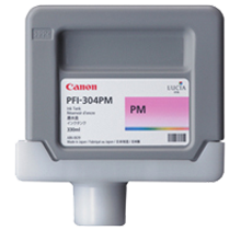 Brand New Original CANON PFI-304PM INK / INKJET Cartridges Photo Magenta