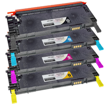 DELL 1230 / 1235 Laser Toner Cartridge Set Black Cyan Yellow Magenta