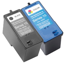 DELL Series 15 INK / INKJET Cartridge Combo Black Color