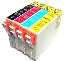 EPSON C84 INK / INKJET Cartridge Set Black Cyan Yellow Magenta