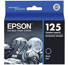 Original Epson T125120 INK / INKJET Cartridge Black