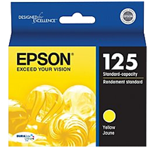 ~Brand New Original Epson T125420 INK / INKJET Cartridge Yellow