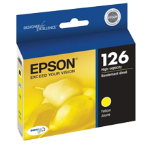 ~Brand New Original EPSON T126420 High Yield INK / INKJET Cartridge Yellow