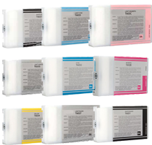 EPSON 7880 / 9880 INK / INKJET Cartridge Set Photo Black Cyan Yellow Magenta Light Cyan Light Magenta Light Black Matte Black Light Light Black