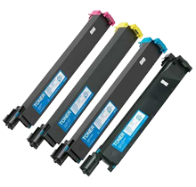 Konica Minolta C250 Laser Toner Cartridge Set Black Cyan Yellow Magenta