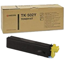 Brand New Original KYOCERA MITA TK-502Y Laser Toner Cartridge Yellow