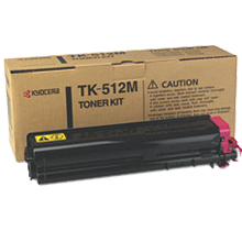 Brand New Original Kyocera Mita TK-512M Laser Toner Cartridge Magenta