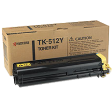 Brand New Original Kyocera Mita TK-512Y Laser Toner Cartridge Yellow