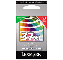 LEXMARK 18C2180 37XL  INKJET Cartridge Color
