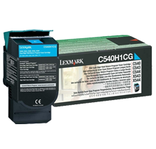 Brand New Original LEXMARK / IBM C540H1CG Laser Toner Cartridge Cyan High Yield