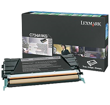 Brand New Original LEXMARK C734A1KG Laser Toner Cartridge Black