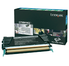 Brand New Original LEXMARK C736H1KG Laser Toner Cartridge Black