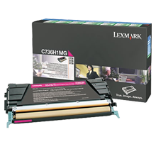 ~Brand New Original LEXMARK C736H1MG Laser Toner Cartridge Magenta