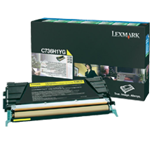 Brand New Original LEXMARK C736H1YG Laser Toner Cartridge Yellow