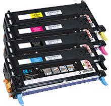 LEXMARK / IBM X560N Laser Toner Cartridge Set Black Cyan Yellow Magenta