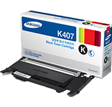 SAMSUNG CLT-K407S Laser Toner Cartridge Black