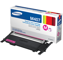 SAMSUNG CLT-M407S Laser Toner Cartridge Magenta