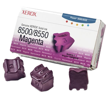 Brand New Original Xerox 108R00670 SOLID Ink Sticks (3-PACK) Magenta