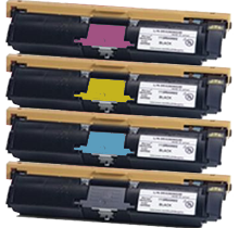Xerox 6115 Laser Toner Cartridge Set Black Cyan Yellow Magenta High Yield