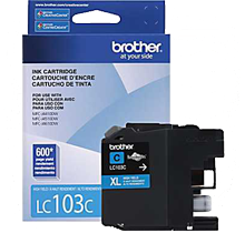 ~Brand New Original BROTHER LC103C INK - INKJET Cartridge Cyan High Yield