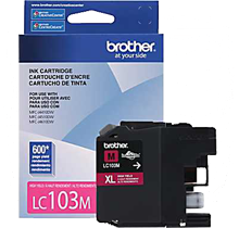 ~Brand New Original BROTHER LC103M INK / INKJET Cartridge Magenta High Yield