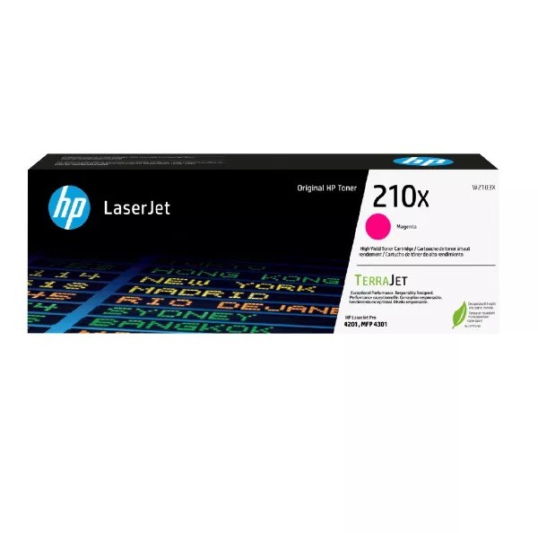 ~Brand New Original HP W2103X (HP 210X) High Yield Magenta Laser Toner Cartridge