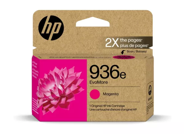 Brand New Original HP 4S6V4LN (936e) Magenta Ink / Inkjet Cartridge