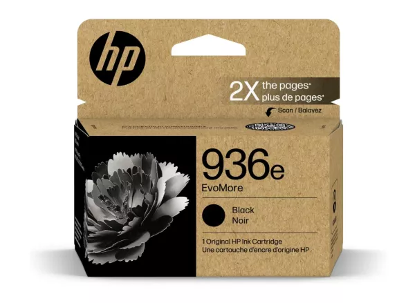 Brand New Original HP 4S6V6LN (936e) Black Ink / Inkjet Cartridge
