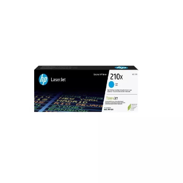 ~Brand New Original HP W2101X (HP 210X) High Yield Cyan Laser Toner Cartridge