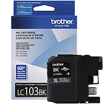 Brand New Original BROTHER LC103BK INK - INKJET Cartridge Black High Yield