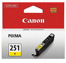 Brand New Original CLI-251Y INK / INKJET Cartridge Yellow