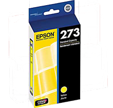 Brand New Original EPSON T273420 (T273) INK / INKJET Cartridge Yellow