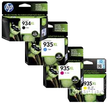 Brand New Original HP 934XL / 935XL INK / INKJET Cartridge High Yield Set Black Yellow Cyan Magenta