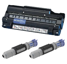 Brother DR200 & TN200 x2 Drum Unit / Laser Toner Cartridge Combo Pack