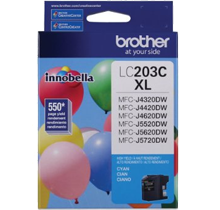 Brand New Original BROTHER INK LC203C INK / INKJET Cyan