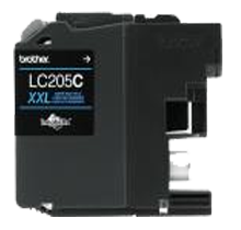 Brother LC205C-XXL INK / INKJET Extra High Yield Cartridge Cyan