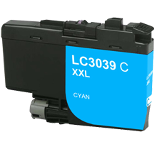 Brother LC3039C Cyan Ink Cartridge Ultra High Yield