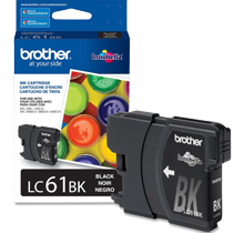 ~Brand New Original BROTHER LC61BK INK / INKJET Cartridge Black