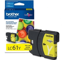 ~Brand New Original BROTHER LC61Y INK / INKJET Cartridge Yellow