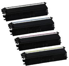 BROTHER TN-433 Laser Toner Cartridge Set High Yield Black Cyan Magenta Yellow