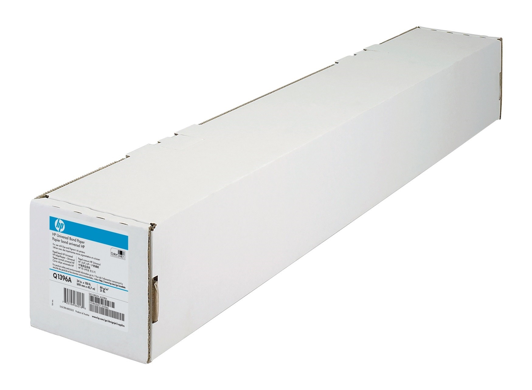 Brand New Original HP Q1396A Inkjet Bond Paper (1 Roll - 24 in x 150 ft)
