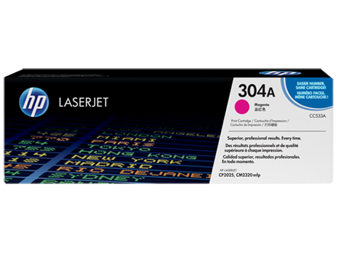 ~Brand New Original HP CC533A Laser Toner Cartridge Magenta