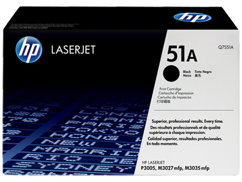 HP Q7551A HP51A Laser Toner Cartridge