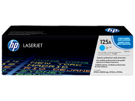 Brand New Original HP CB541A Laser Toner Cartridge Cyan